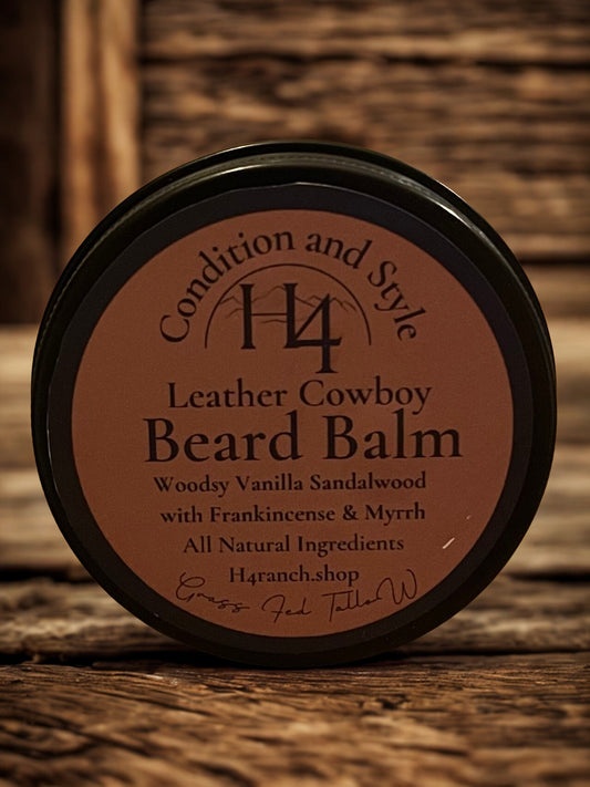 Leather Cowboy Beard Balm