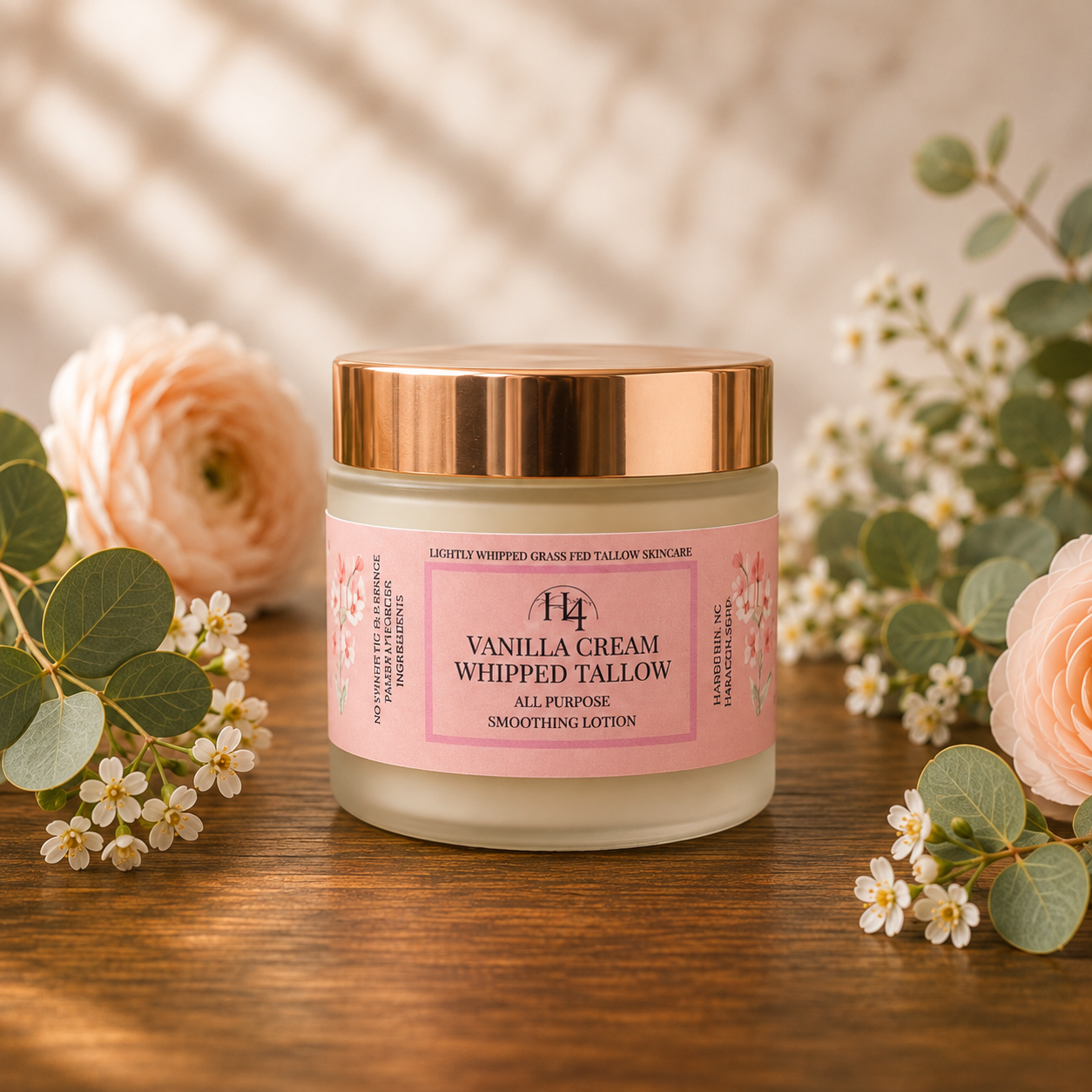 Vanilla Cream Whipped Tallow Lotion