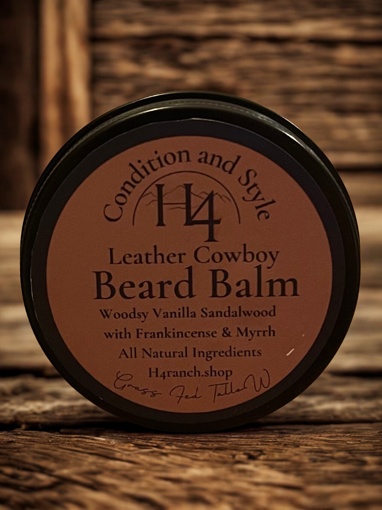 Leather Cowboy Beard Balm
