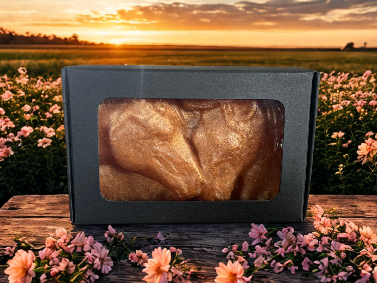 Clean and Leather Lemongrass Soap Limited Edition Horse Design